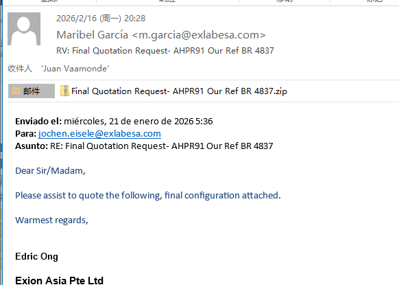Phishing email sample 4